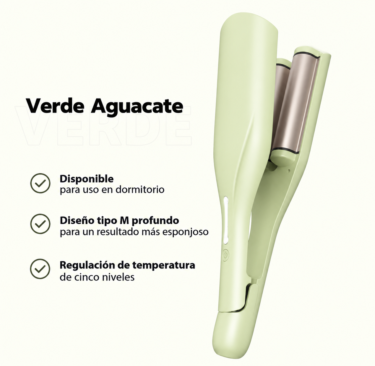 CurlSense Rizador de cabello profesional