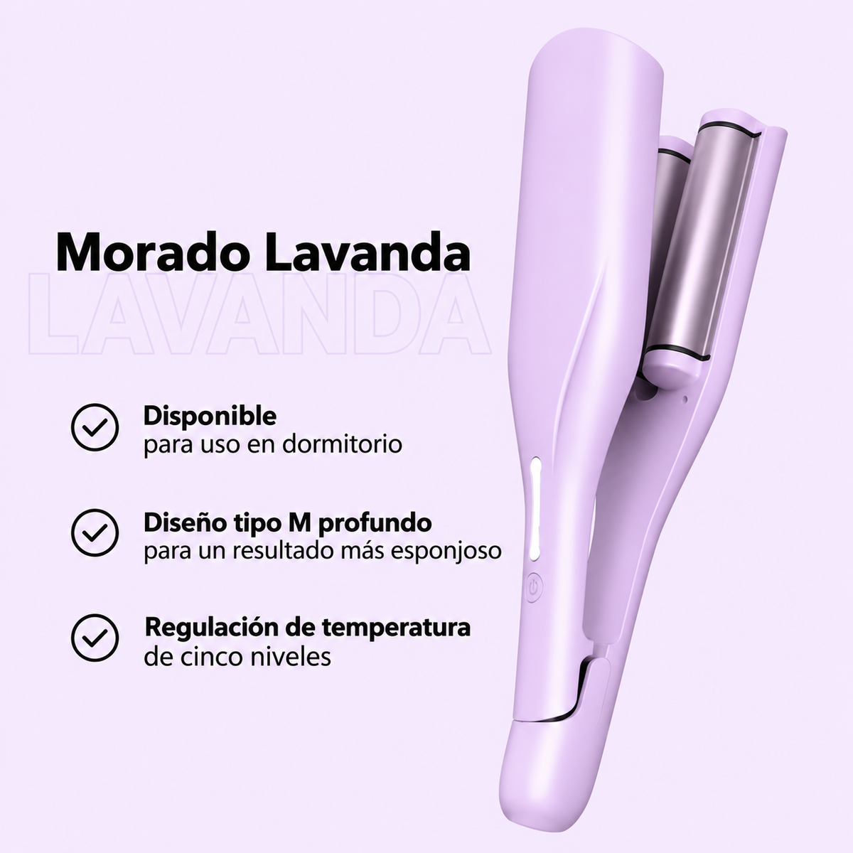 CurlSense Rizador de cabello profesional