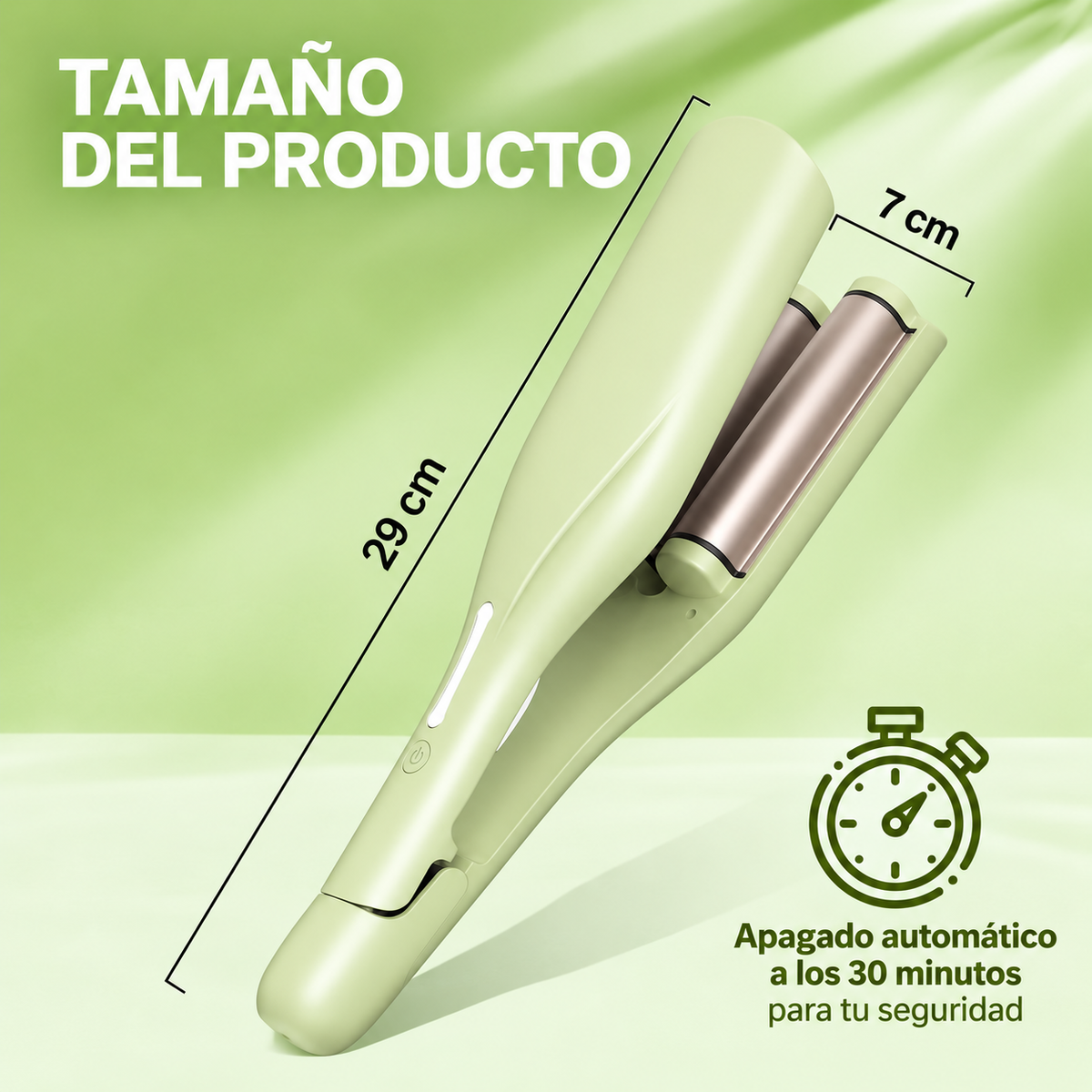 CurlSense Rizador de cabello profesional